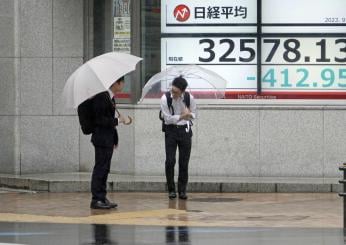 Borsa oggi, Evergrande a picco ad Hong Kong: perde il 25% del proprio valore