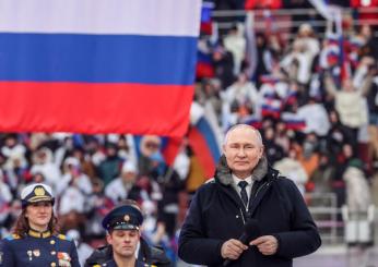 Putin al concerto patriottico: “In Ucraina battaglia per la nostra …