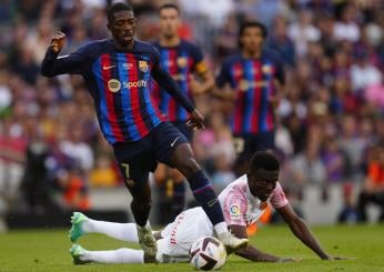 Dembélé sul mercato: “Sono felice a Barcellona, i miei agenti parle…