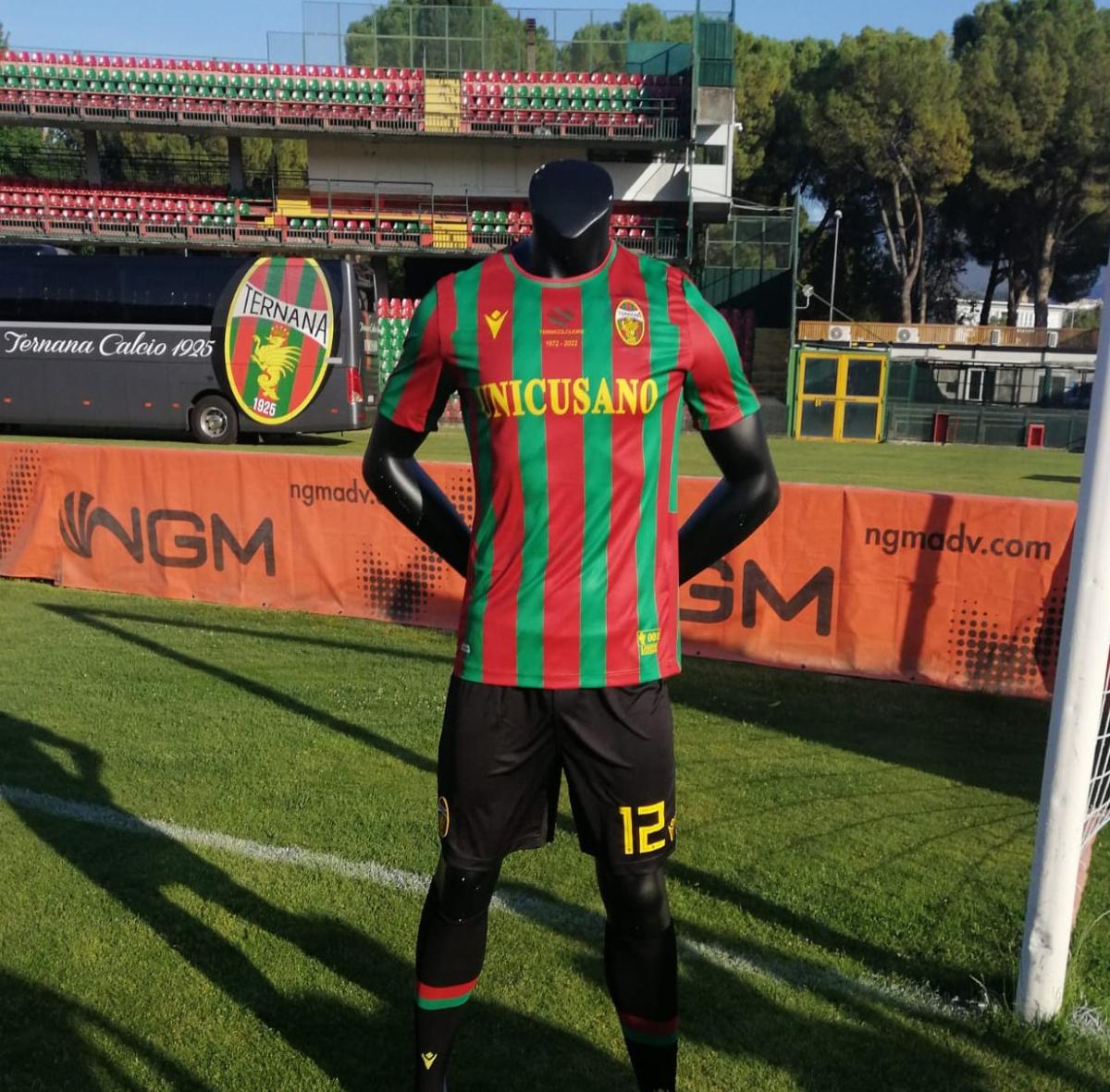 Ternana, presentate le nuove maglie per la stagione 2022-2023