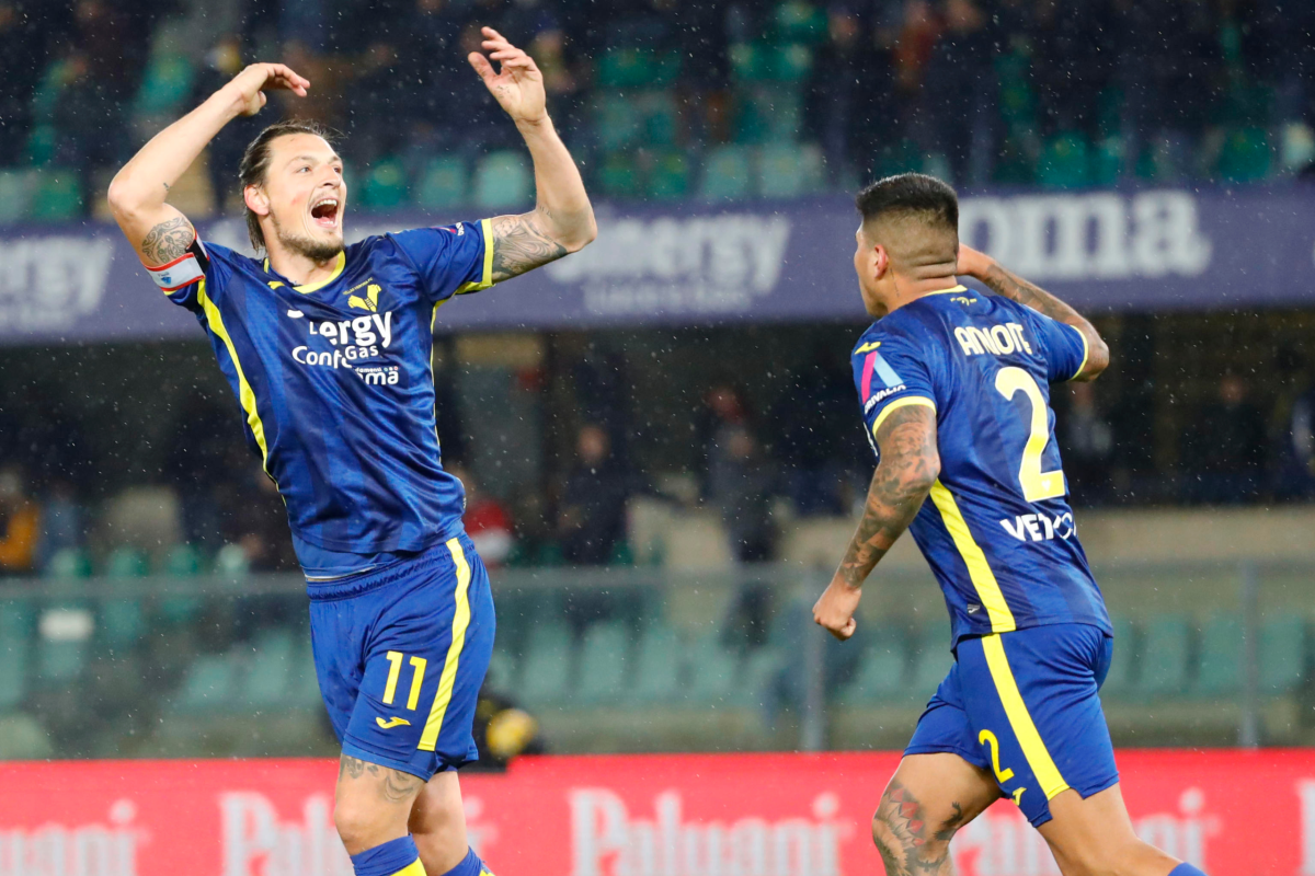 Verona-Lecce 2-2: Djuric regala un punto d’oro a Baroni