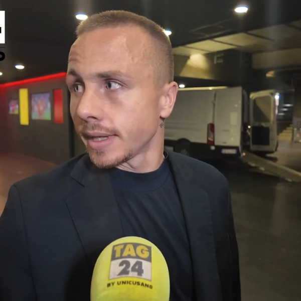 Roma, Angeliño dopo il ko subito contro il Bayer Leverkusen: “Abbiamo avuto diverse occasioni ma siamo stati sfortunati” | VIDEO