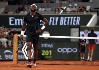 Roland Garros, Tiafoe dopo l’eliminazione: “Peccato, mi sentivo il più forte”