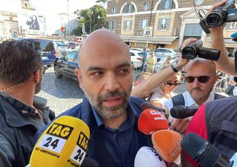 Roberto Saviano ai funerali di Andrea Purgatori: “Ci ha insegnato c…