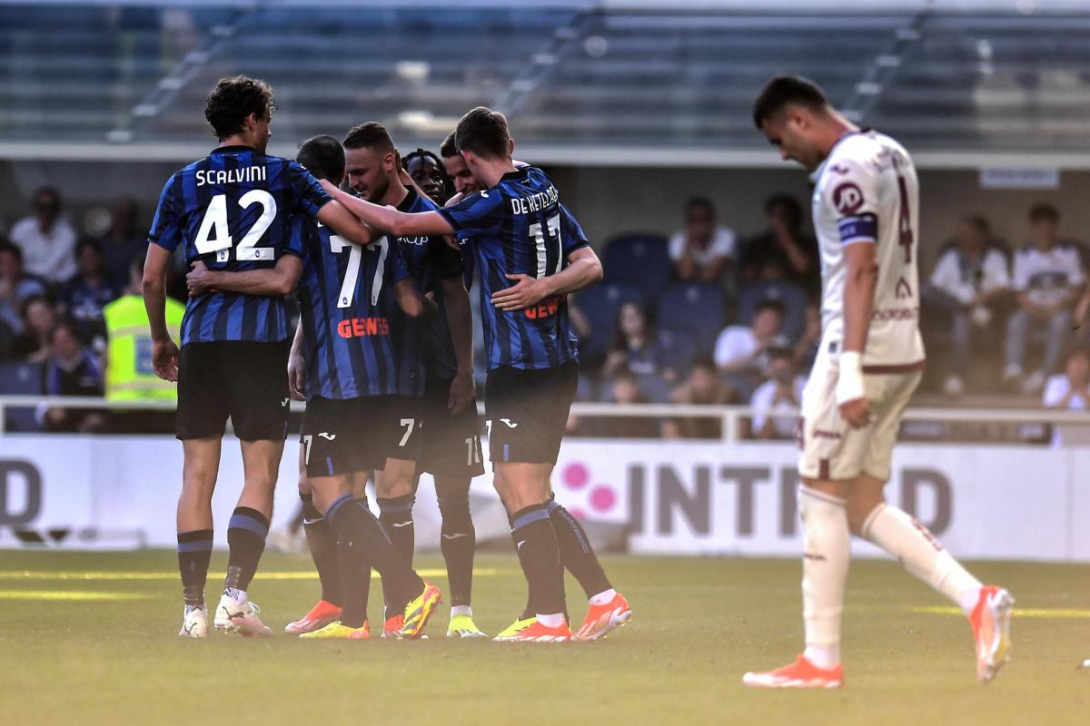 Atalanta-Torino 3-0, nerazzurri incontenibili: niente Champions per la Roma. Cronaca e tabellino