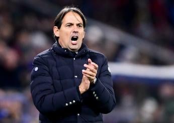 Juve-Inter, Inzaghi: “Vogliamo sempre vincere”