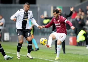 Udinese-Salernitana 1-1, Kamara risponde a Tchaouna. Cronaca e tabellino