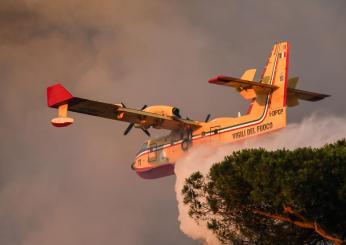 Canadair: come funziona l’aereo che combatte gli incendi￼