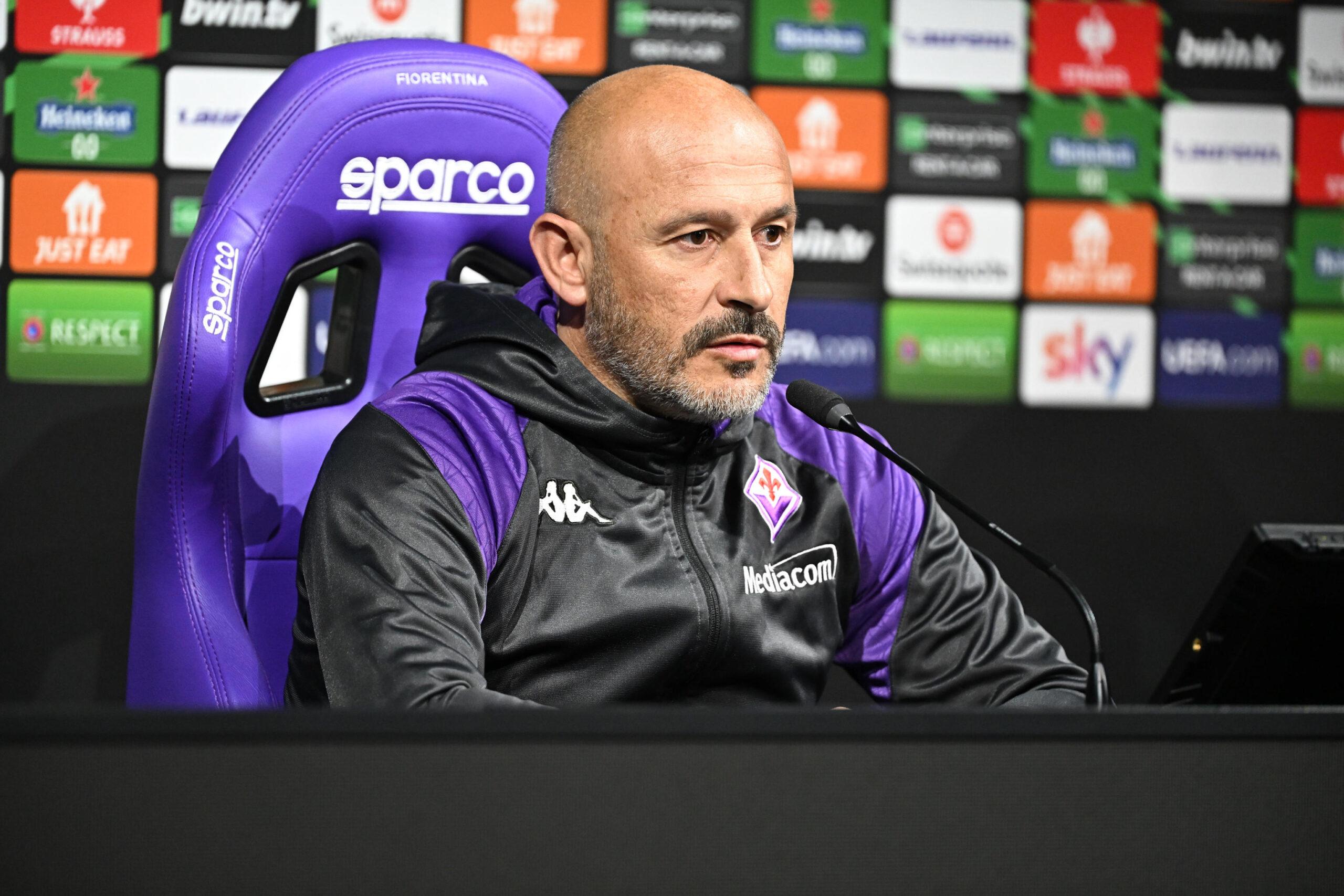 Fiorentina-Bruges, Italiano: “Europa League? Un obiettivo. Vi dico chi è a disposizione”