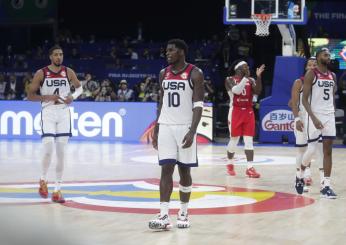 Mondiali basket 2023, Team USA è clamorosamente fuori dal podio: perde anche contro il Canada