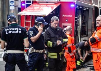 Milano, incendio in via Guido Carli: in fiamme un camion dei rifiuti