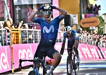 Giro d’Italia 2024, Sanchez batte Alaphilippe a Rapolano Terme