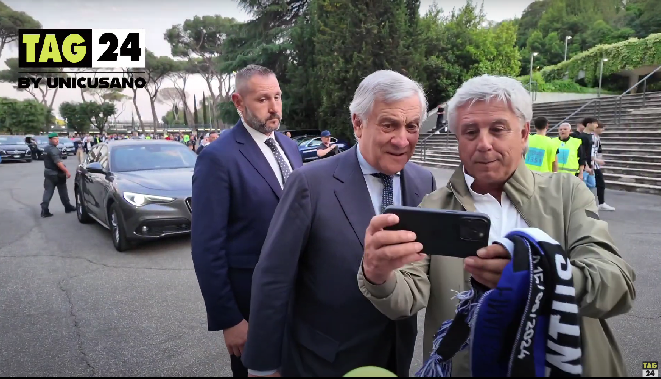 Finale Coppa Italia Atalanta-Juventus, Tajani: “Futuro Allegri? Sono solo un tifoso”| VIDEO