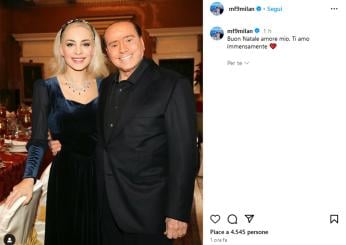 Il messaggio di Marta Fascina a Natale, foto con Berlusconi: “Buon …