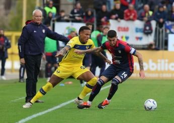 Cagliari-Verona 1-1, cronaca e tabellino: Sulemana risponde a Bonazzoli. Pari anche tra Sassuolo e Udinese