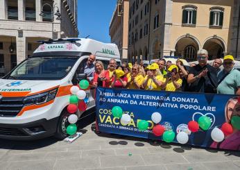 Elezioni Europee 2024, Bandecchi a Livorno da Vaccaro: Alternativa Popolare dona un’ambulanza veterinaria alla città |VIDEO