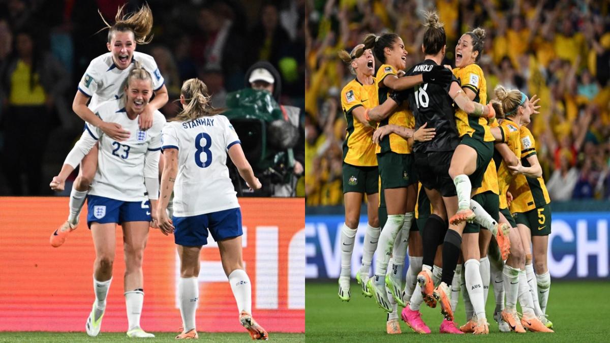 Seconda semifinale dei Mondiali di calcio femminili: Australia-Ingh…