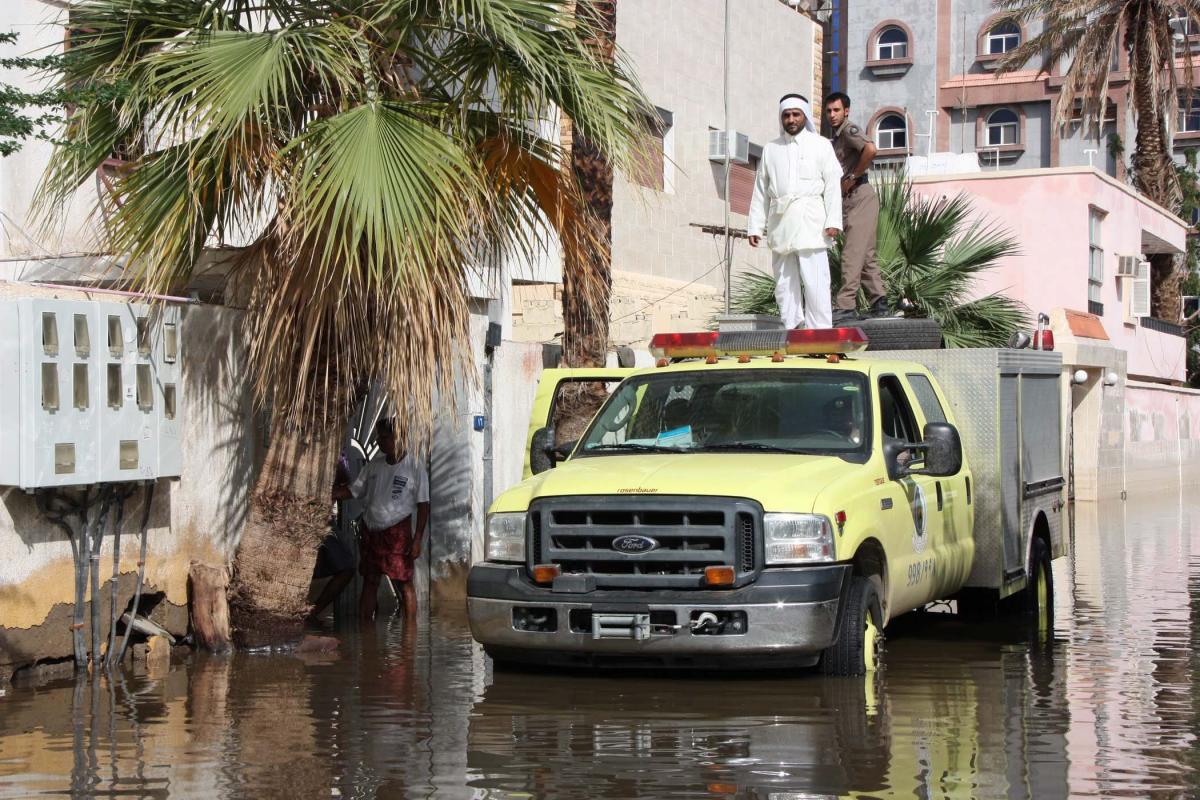 Inondazione a Gedda: due morti e città in pieno caos