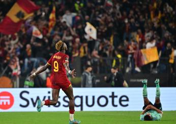 La Roma è in finale di Conference League: 1-0 al Leicester, in gol Abraham