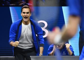 Tennis: Roger Federer, annunciato il ritorno alla Laver Cup 2023