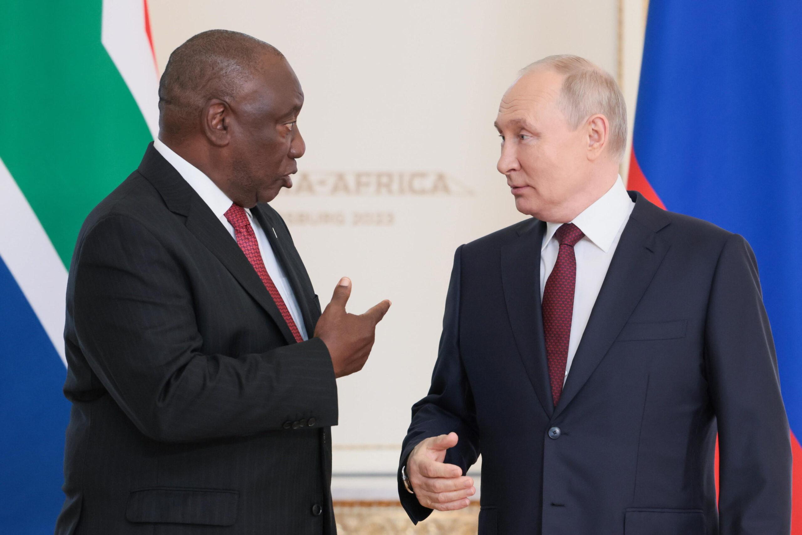 putin - ramaphosa