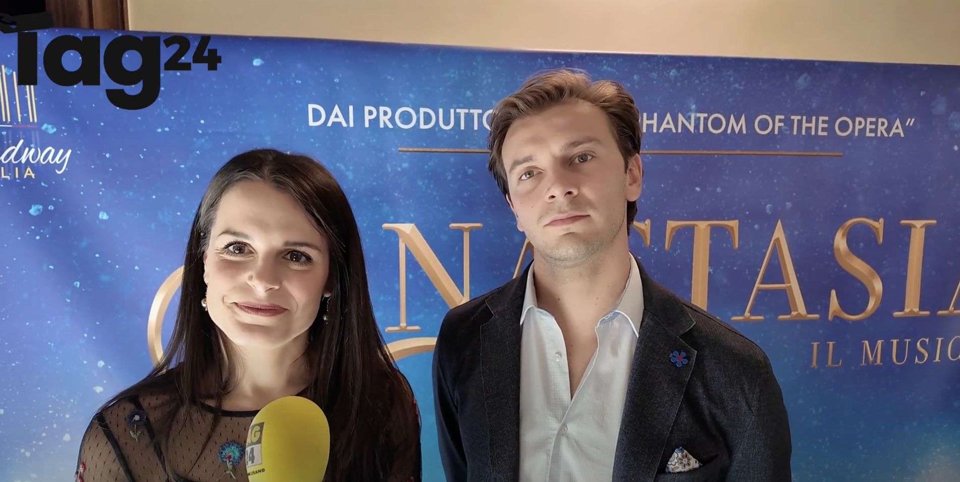 “Anastasia il Musical” arriva a Roma, nel cast Sofia Caselli e Cristian Catto: “Riportiamo sul palco le canzoni della Disney” | VIDEO