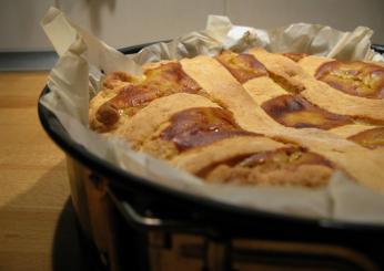 Friabile e leggera: ecco la crostata di ricotta e limone