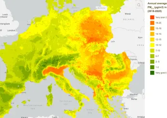 L’Atlante Europeo dell’Ambiente e della Salute