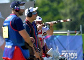 Tiro a volo: doppio oro azzurro nello Skeet, Italia a un passo dai Giochi Olimpici