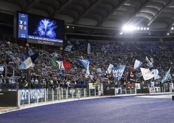 Lazio, chiusa la Curva Nord con sospensiva per un anno. Tifosi presenti con la Juve