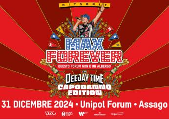 Capodanno 2025 con Max Pezzali: a Milano il concerto speciale nell’ultima notte dell’anno