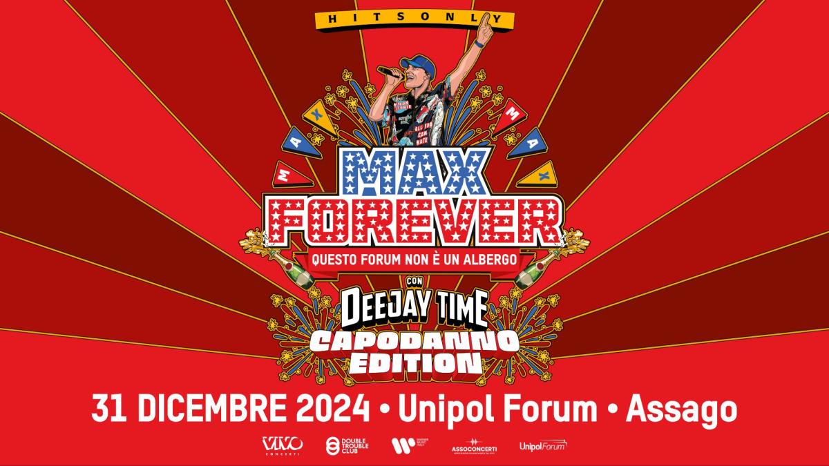 Capodanno 2025 con Max Pezzali: a Milano il concerto speciale nell’ultima notte dell’anno