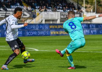 Spezia-Verona 0-0 al Picco: Kallon spreca, palo di Nzola