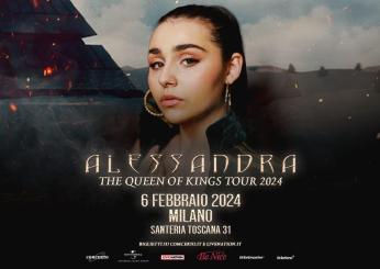 Alessandra, speranza norvegese dell’Eurovision arriva in Italia per il suo tour