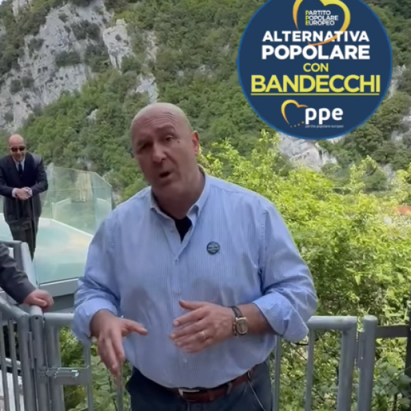 Elezioni Europee 2024, Bandecchi da candidato a “inviato speciale” sul campo a Polino: in pochi minuti e con una piccola dimostrazione smonta il Pnrr e mostra gli “sprechi” italiani |VIDEO