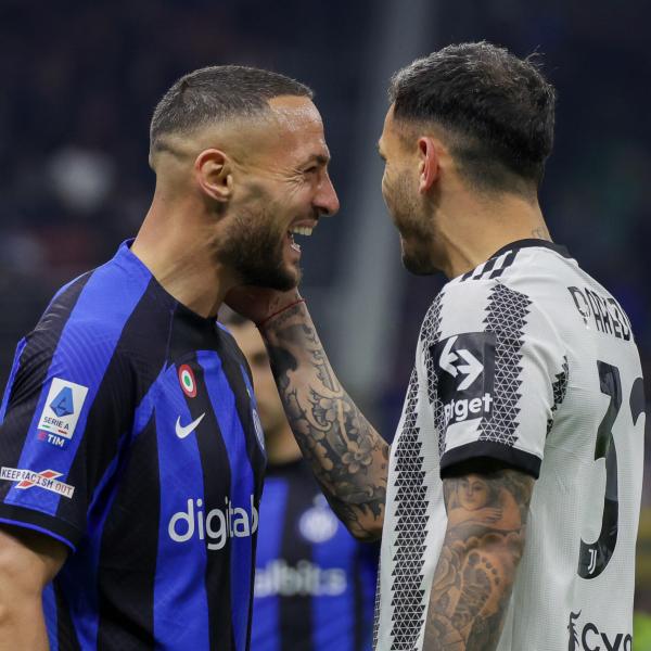 Perché D’Ambrosio e Paredes sono stati espulsi nel finale di Inter-Juventus? Ecco cos’è successo