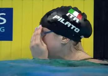 Europei di nuoto, Benedetta Pilato medaglia d’argento nei 50 rana