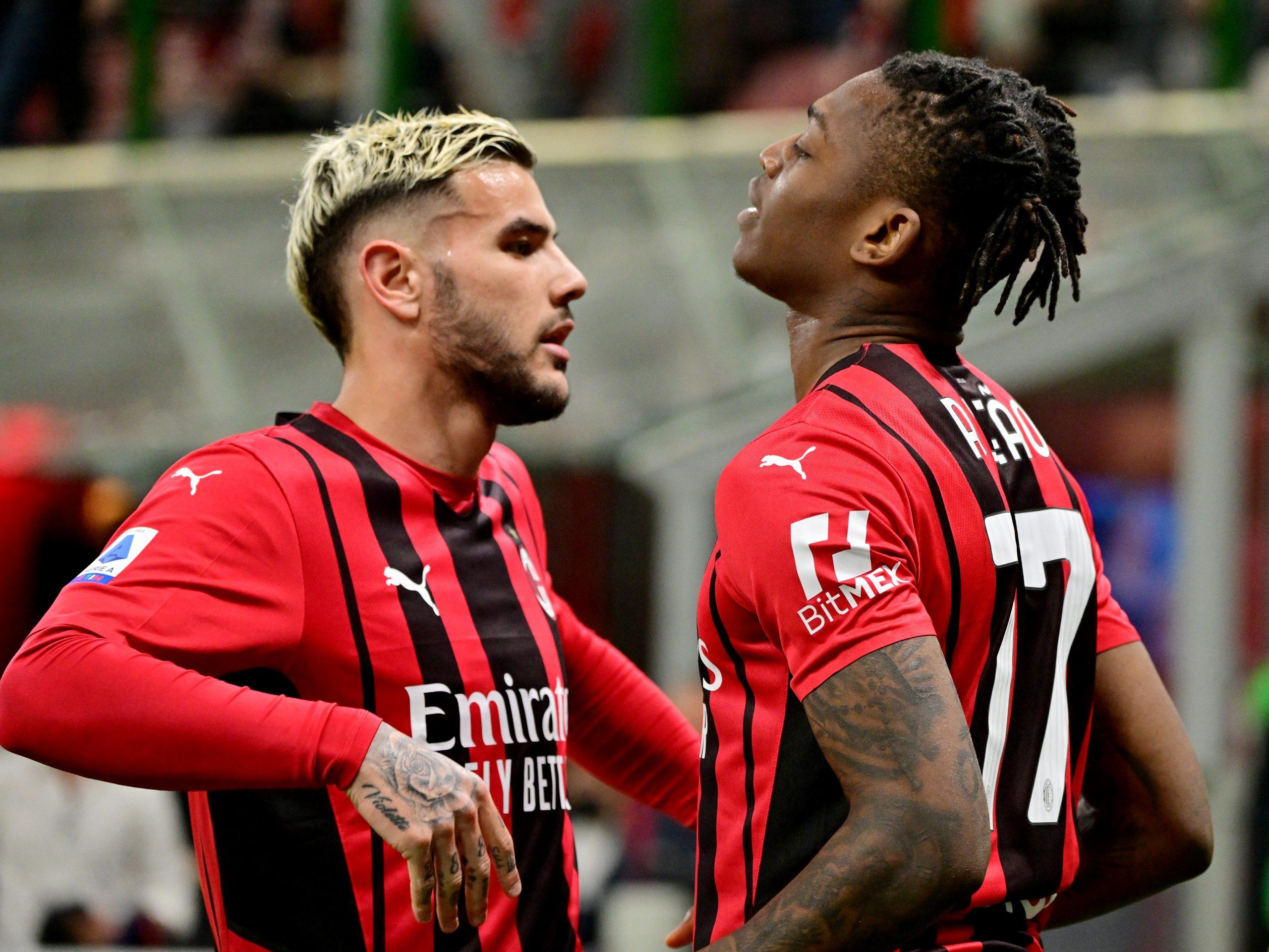 Milan-Atalanta 2-0: Leao e Theo Hernandez avvicinano i rossoneri allo scudetto