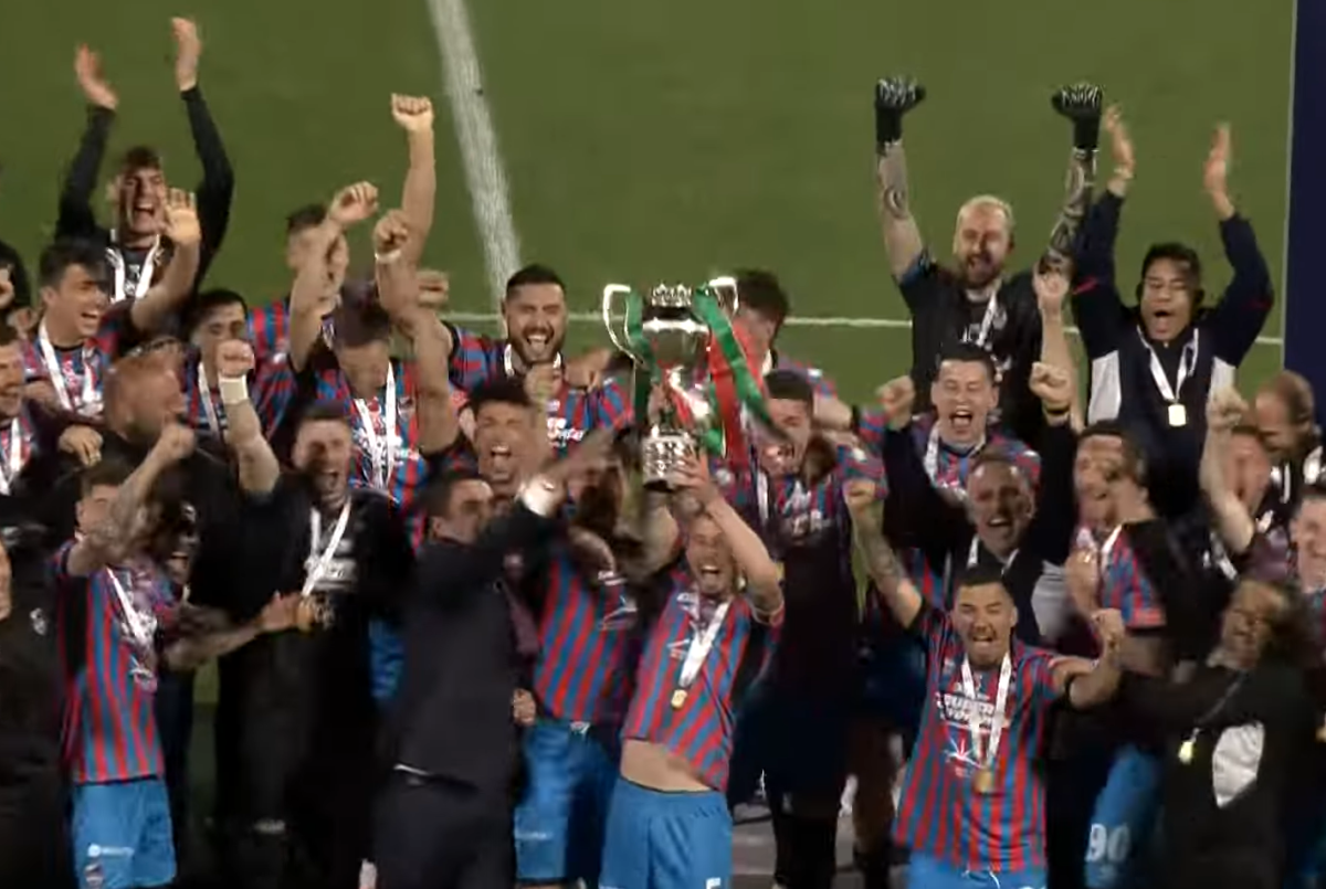 Coppa Italia serie C, dopo la vittoria il Catania conquista i playoff: se arriva tra le ultime 5 in classifica cosa accade?