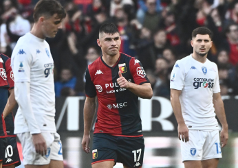 Genoa-Empoli 1-1: Cancellieri risponde a Malinovskyi