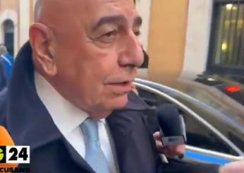 Mourinho esonerato dalla Roma, Galliani: “È un mio amico, gli ho scritto che la storia parla per lui” | VIDEO