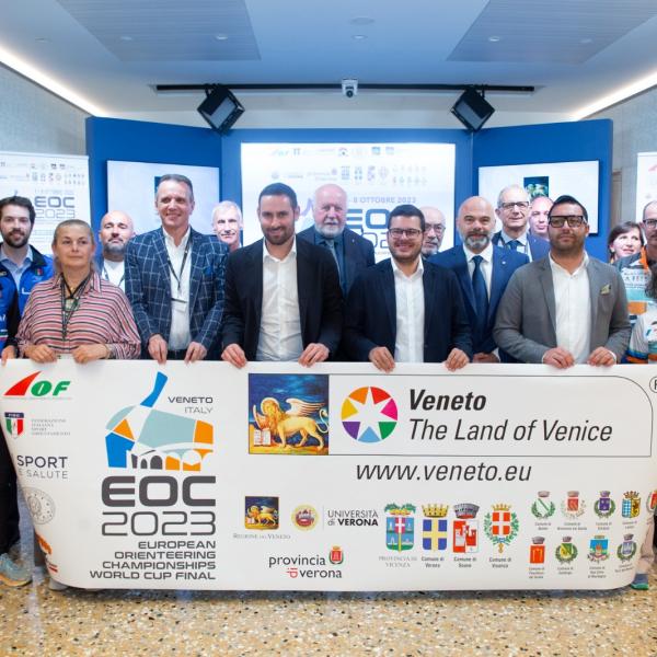 Presentati a Venezia, European Orienteering Championships 2023