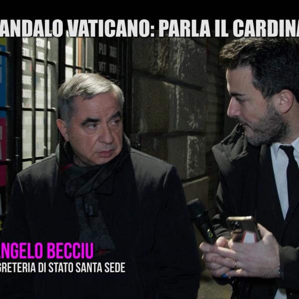 Cardinale Becciu, lo scandalo a Le Iene con la sua prima intervista: “Mi sono sentito come un figlio non capito”