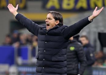 Inter-Lecce, Inzaghi: “Siamo arrabbiati, voglio una reazione”