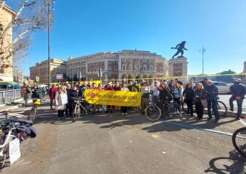 #Città30Subito, a Roma la protesta contro la direttiva del ministro Salvini. Polverini (Fiab): “È il no del MIT a essere ideologico”