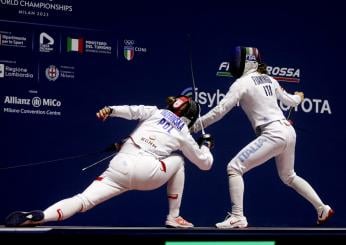 Scherma, Grand Prix Doha: medaglia d’argento per Vismara e Rizzi