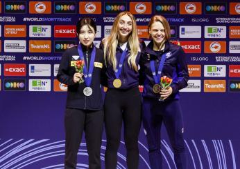 Mondiali short track 2024, Arianna Fontana è bronzo a Rotterdam