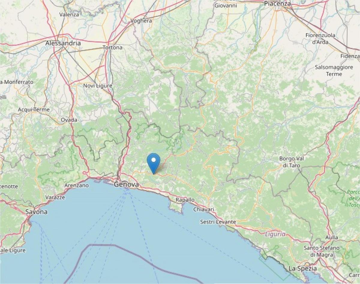 Terremoto Genova: la terra trema anche a La Spezia