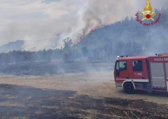 Sardegna, si apre la stagione degli incendi. Otto roghi in tutta l’isola