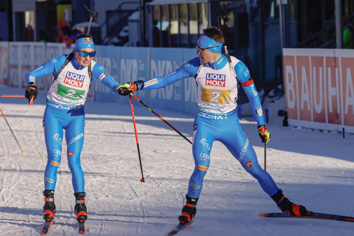 Biathlon maschile Anterselva: 20° Lukas Hofer, vince Vetle Sjaastad Christiansen